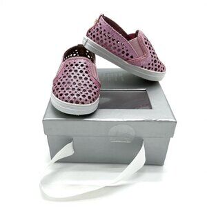 Stuart Weitzman "My First Weitzman" metallic pink baby shoes - size 3 (6-9m)